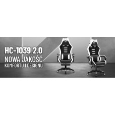 Комп'ютерне крісло Hell's HC-1039 White