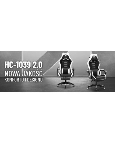 Комп'ютерне крісло Hell's HC-1039 White