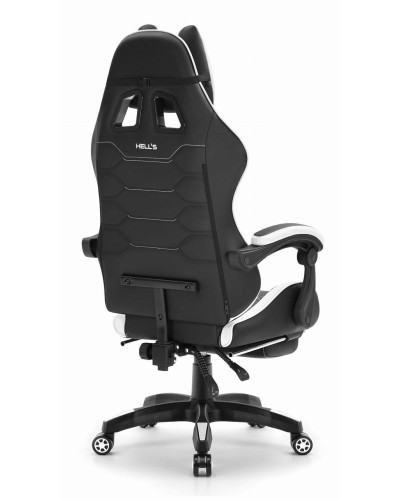 Комп'ютерне крісло Hell's HC-1039 White