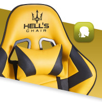 Комп'ютерне крісло Hell's HC-1007 Yellow