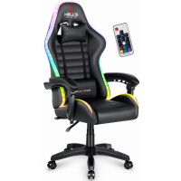 Комп'ютерне крісло Hell's HC-1003 LED RGB Black