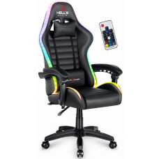 Комп'ютерне крісло Hell's HC-1003 LED RGB Black