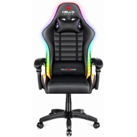 Комп'ютерне крісло Hell's HC-1003 LED RGB Black