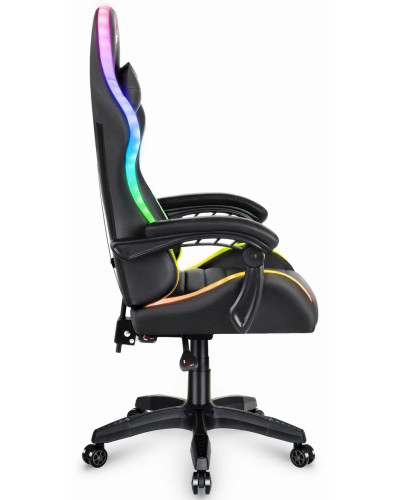 Комп'ютерне крісло Hell's HC-1003 LED RGB Black