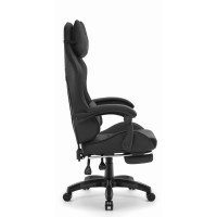 Комп'ютерне крісло Hell's HC-1039 Black (тканина)