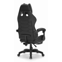 Комп'ютерне крісло Hell's HC-1039 Black (тканина)