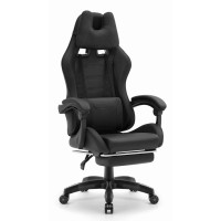 Комп'ютерне крісло Hell's HC-1039 Black (тканина)
