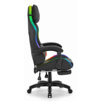 Комп'ютерне крісло Hell's HC-1039 LED RGB (тканина)