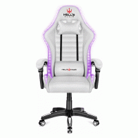 Комп'ютерне крісло Hell's HC-1003 LED RGB White