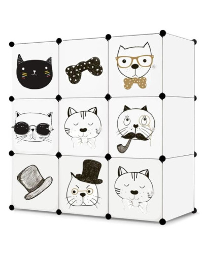 Органайзер дитячих іграшок LEOBERT 9x - W02 White