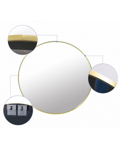 Дзеркало Leobert LOFT GOLD-60