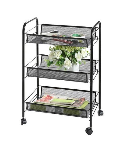 Cтелаж мобільний LEOBERT Loft Black