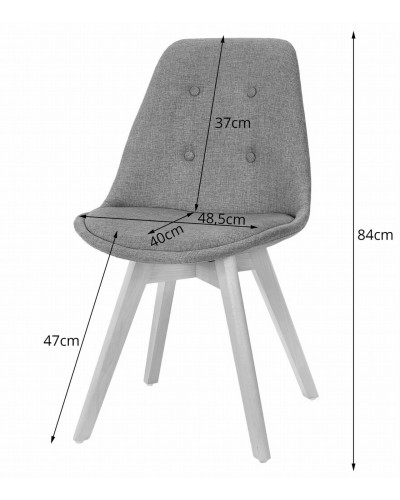 Крісло LEOBERT NORI Black