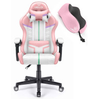 Комп'ютерне крісло Hell's Chair HC-1004 Rainbow PINK