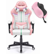 Комп'ютерне крісло Hell's Chair HC-1004 Rainbow PINK