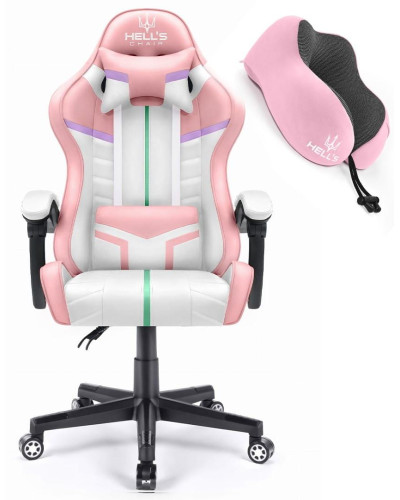 Комп'ютерне крісло Hell's Chair HC-1004 Rainbow PINK