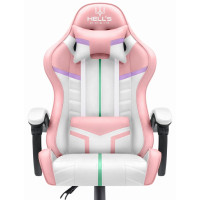 Комп'ютерне крісло Hell's Chair HC-1004 Rainbow PINK