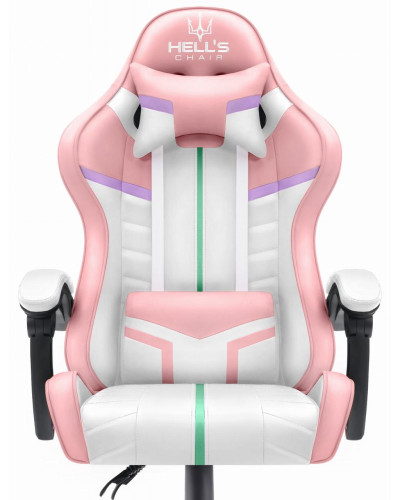 Комп'ютерне крісло Hell's Chair HC-1004 Rainbow PINK
