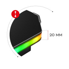 Комп'ютерний стіл HUZARO HERO 2.5 RGB