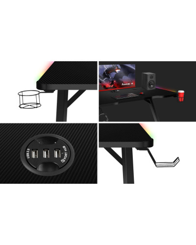 Комп'ютерний стіл HUZARO HERO 2.5 RGB
