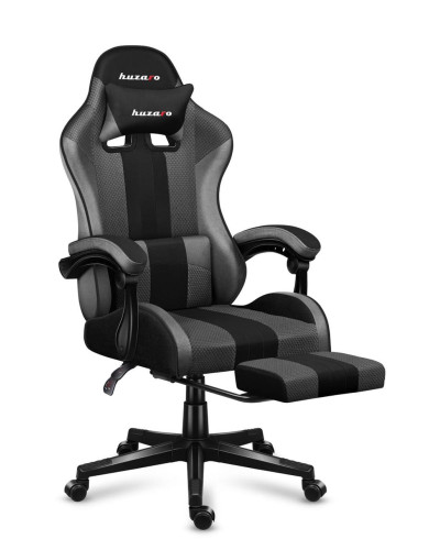 Комп'ютерне крісло Huzaro Force 4.7 Grey тканина
