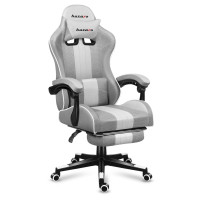 Комп'ютерне крісло Huzaro Force 4.7 White тканина