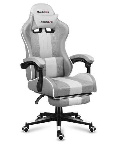 Комп'ютерне крісло Huzaro Force 4.7 White тканина