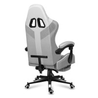 Комп'ютерне крісло Huzaro Force 4.7 White тканина