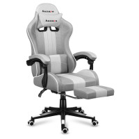 Комп'ютерне крісло Huzaro Force 4.7 White тканина