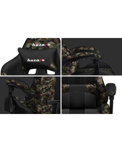 Комп'ютерне крісло Huzaro Force 4.7 Camo тканина