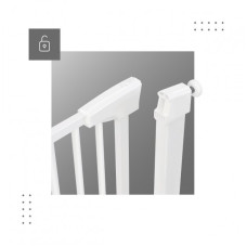 Бар’єр міжкімнатний-сходовий Tulano Guardian 3.5 White 75-110 см.