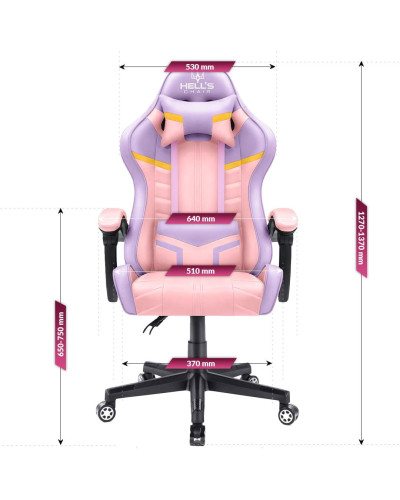 Комп'ютерне крісло Hell's Chair HC-1004 Colorful