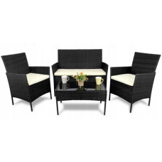 Набір садових меблів GardenLine Reno Black