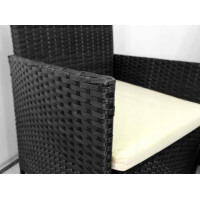 Набір садових меблів GardenLine Reno Black
