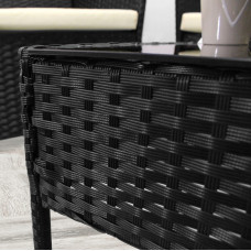 Набір садових меблів GardenLine Reno Black