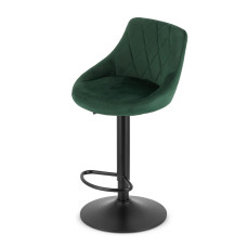 Барний стілець LEOBERT KAST GREEN (Aksamit)