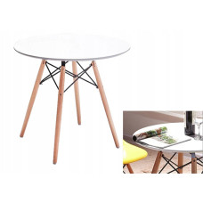 Стіл LEOBERT TODI WHITE 80