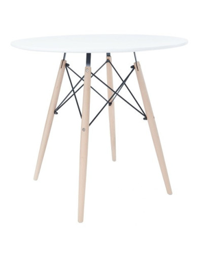 Стіл LEOBERT TODI WHITE 80
