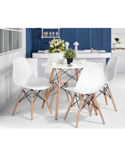 Стіл LEOBERT TODI WHITE 80