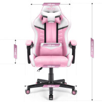 Комп'ютерне крісло Hell's Chair HC-1004 PINK