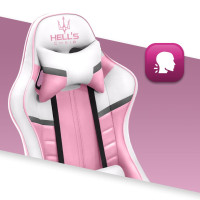 Комп'ютерне крісло Hell's Chair HC-1004 PINK