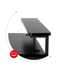 Комп'ютерний стіл HUZARO HERO 5.0 BLACK