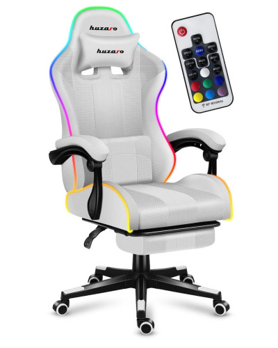Комп'ютерне крісло Huzaro Force 4.7 RGB White