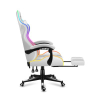 Комп'ютерне крісло Huzaro Force 4.7 RGB White