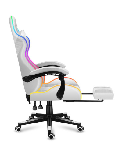 Комп'ютерне крісло Huzaro Force 4.7 RGB White