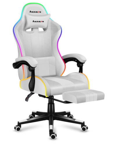 Комп'ютерне крісло Huzaro Force 4.7 RGB White