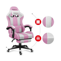 Комп'ютерне крісло Huzaro Force 4.7 Pink тканина