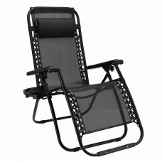 Шезлонг JUMI Relax Black до 130 кг.!