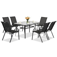 Комплект садових меблів Kontrast Majorka DUO-6 Black