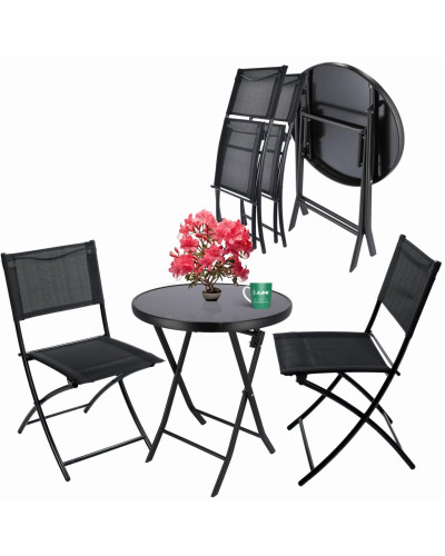 Комплект меблів Kontrast TASOS Black